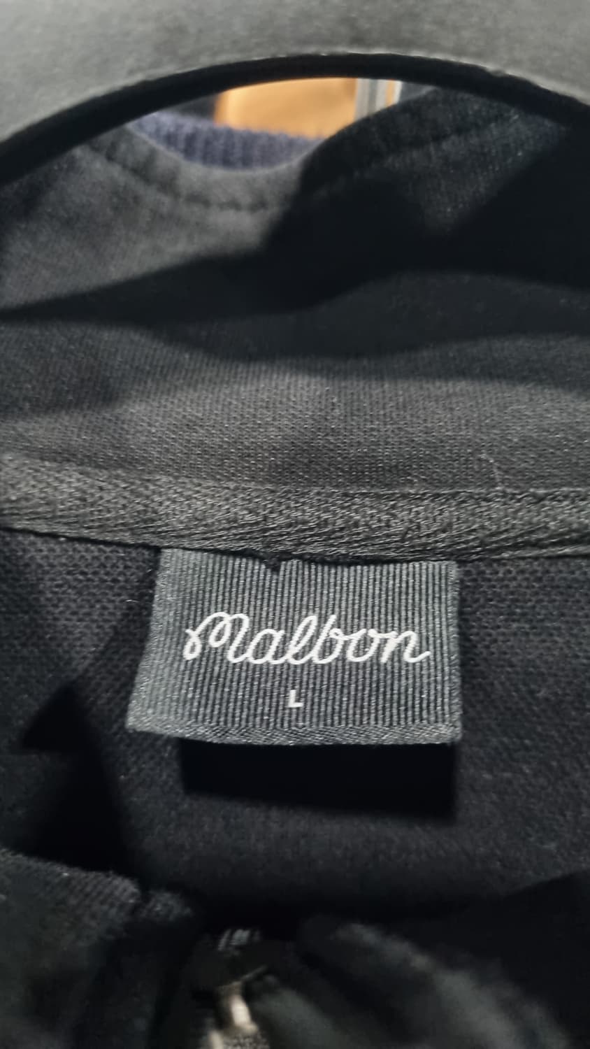 말본골프(MALBON) 100사이즈 남성용 반집업 맨투맨 상품이미지2
