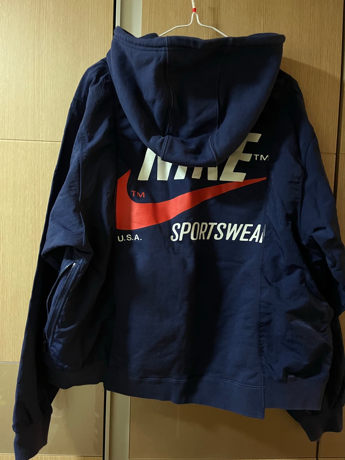나이키 NSW 후드 BRS 미드나잇 네이비 M 팝니다 상품이미지6