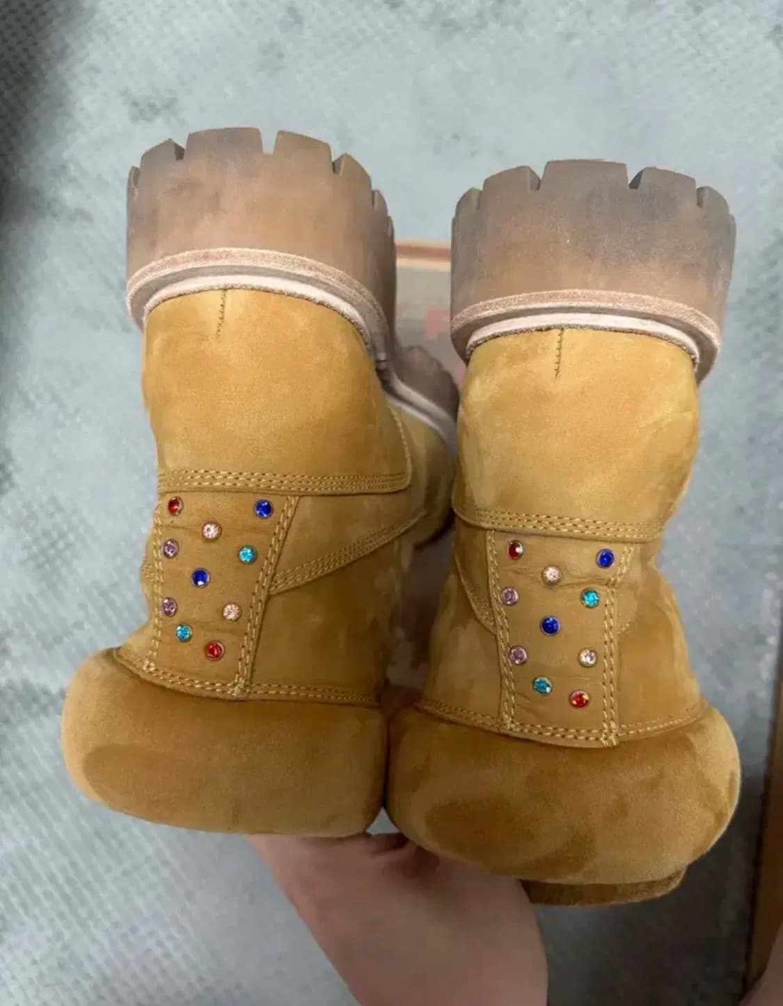 마이네임이즈피터 킨치 옐로우 부츠 280 상품이미지3