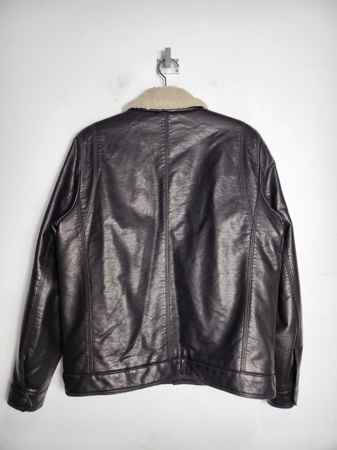 리바이스 인조 가죽 셰르파 트러커 자켓 상품이미지7