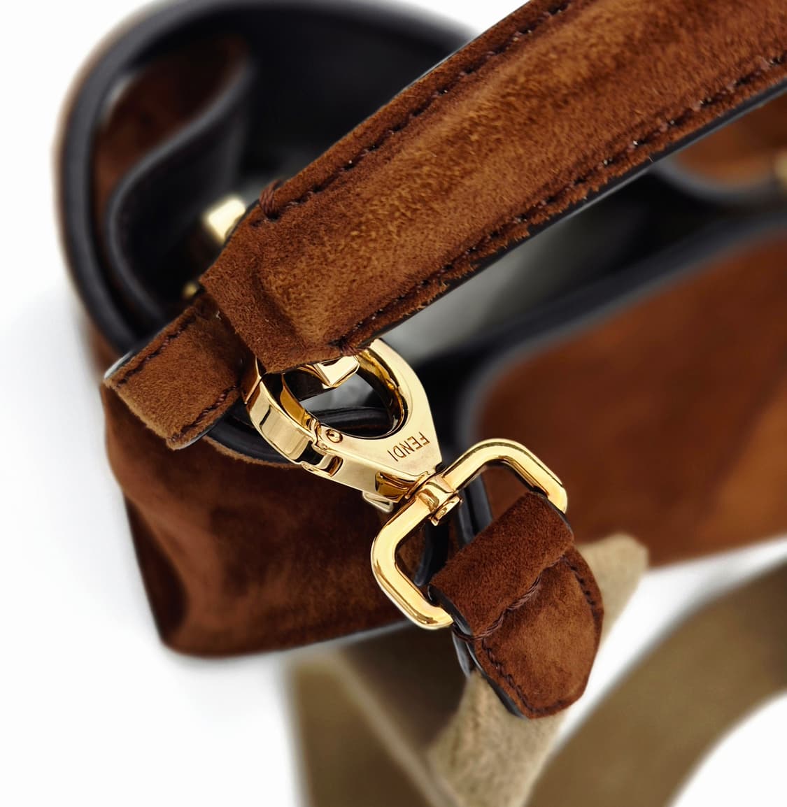 펜디 피카부 스웨이드 미듐 토트백 겸 숄더백 상품이미지6