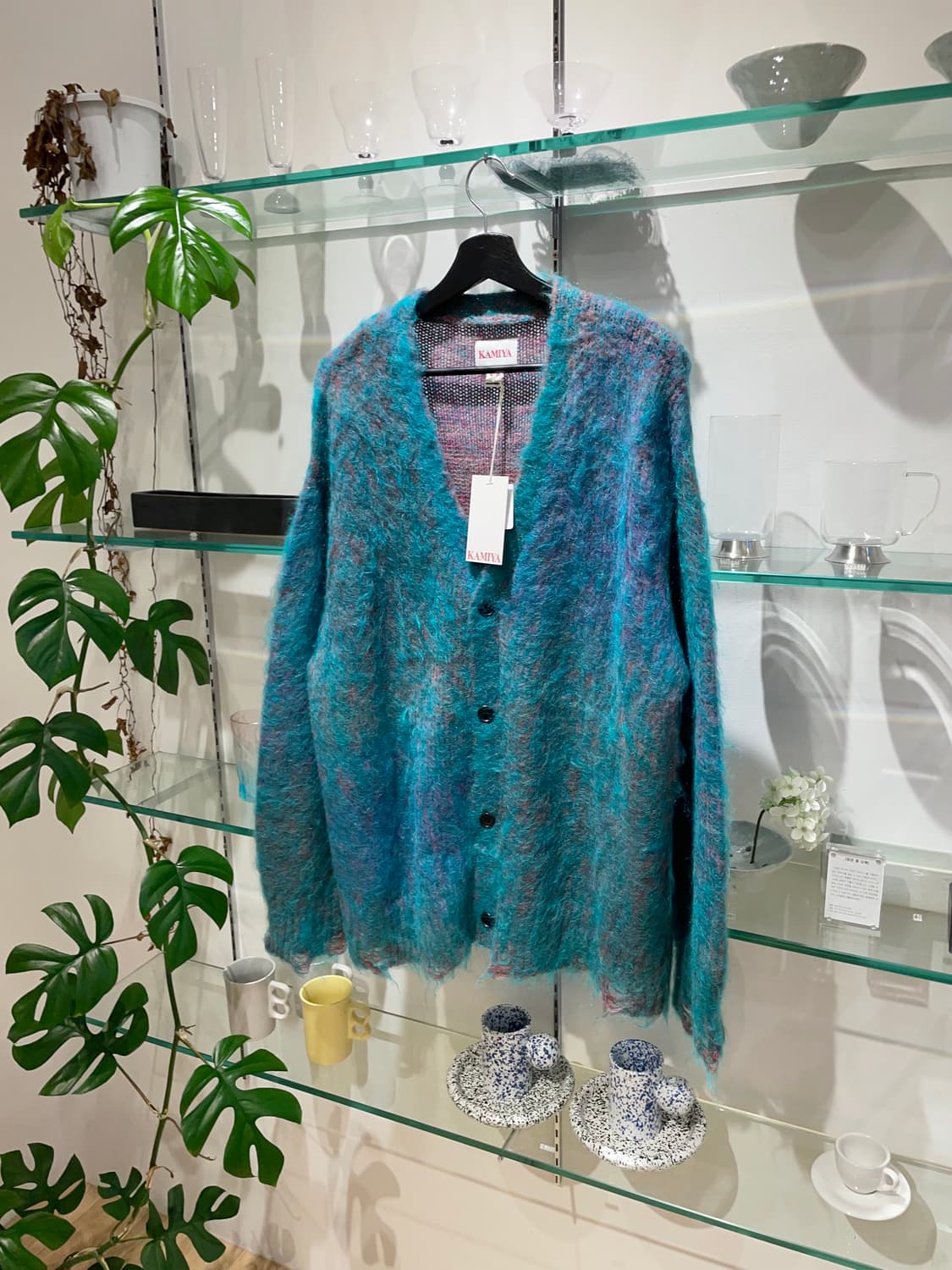 카미야 mohair cardigan 상품이미지4