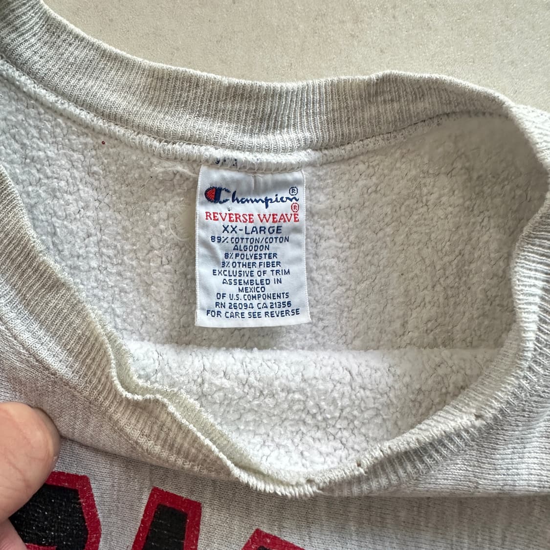 90s 챔피온 리버스위 맨투맨 XXL 상품이미지3