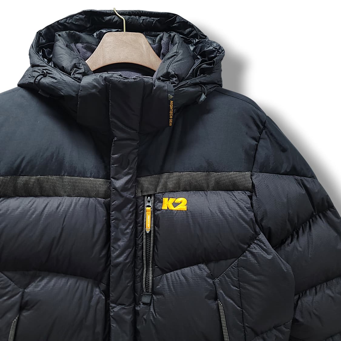 [110] K2 블랙 푸키 하이테크 기어 헤비 덕 다운 패딩 상품이미지4