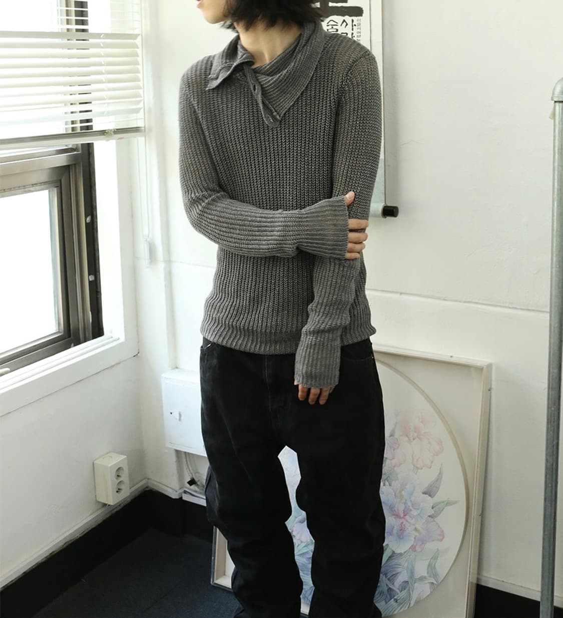 올세인츠 하이넥 니트 상품이미지2