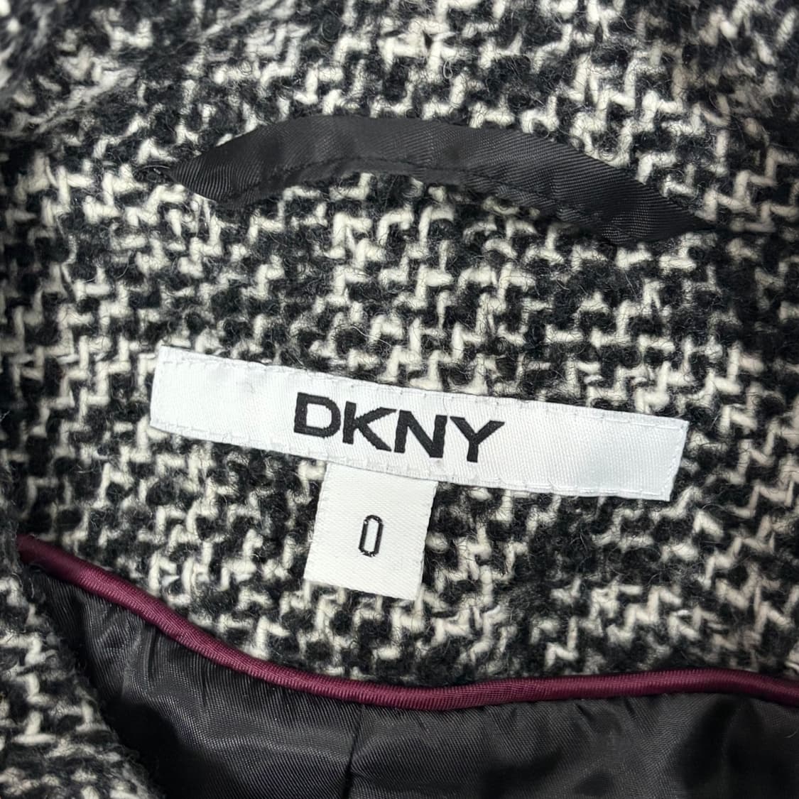 Dkny 프릴디테일 보카시 코트 v1183 상품이미지6