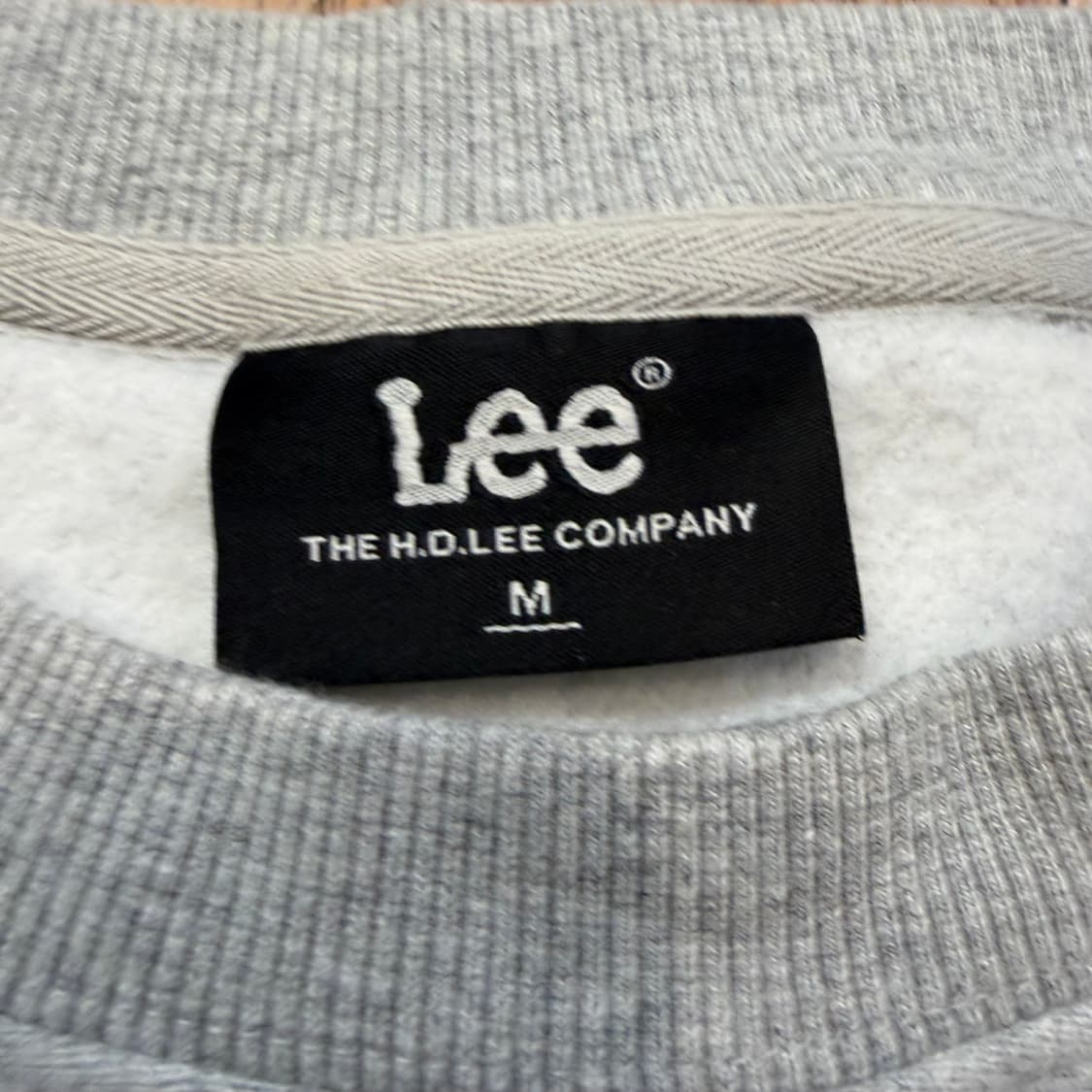 LEE 그레이 스웻셔츠  상품이미지3