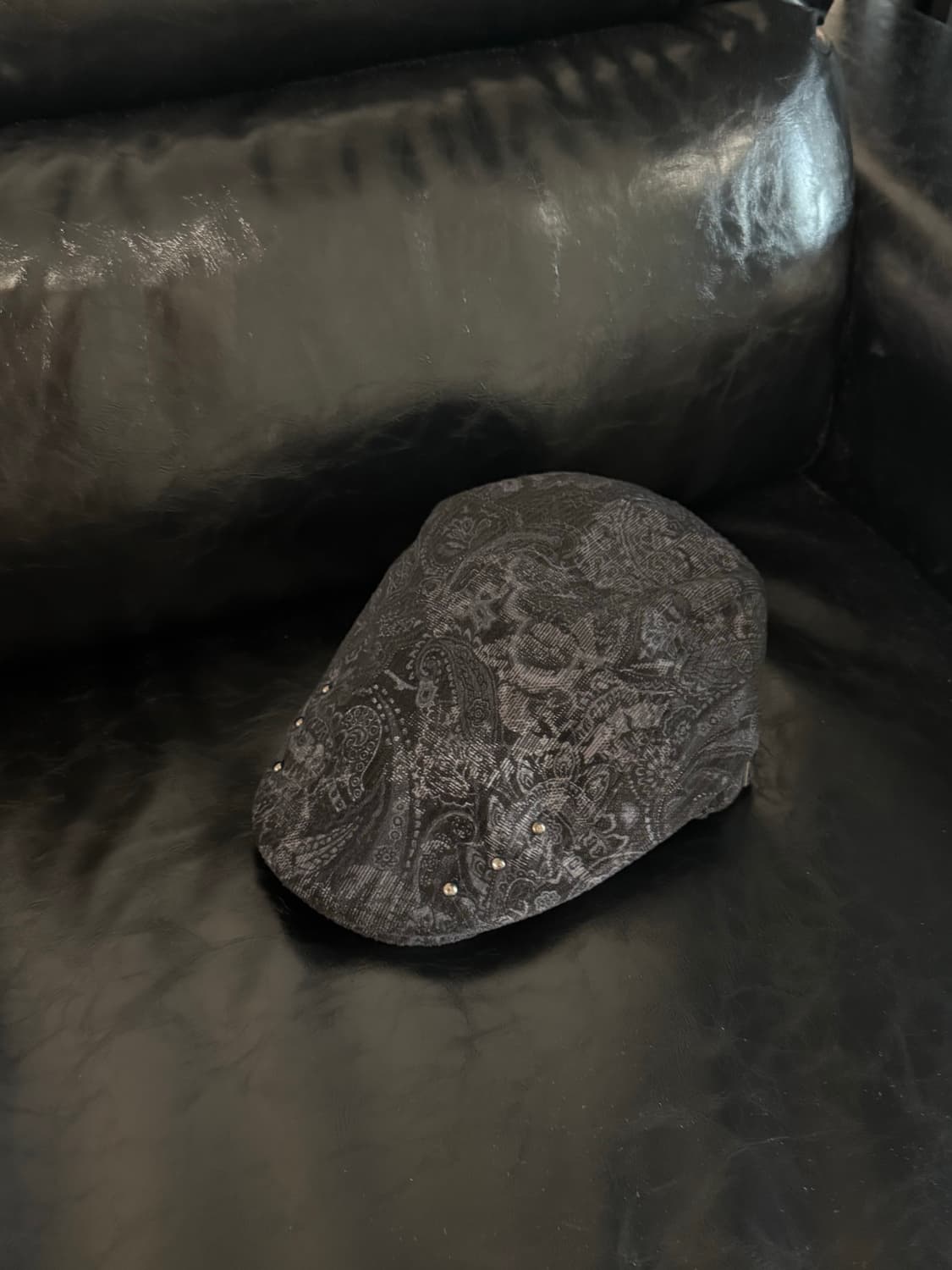 [노쿨러스] 페이즐리 리벳 헌팅캡 상품이미지3