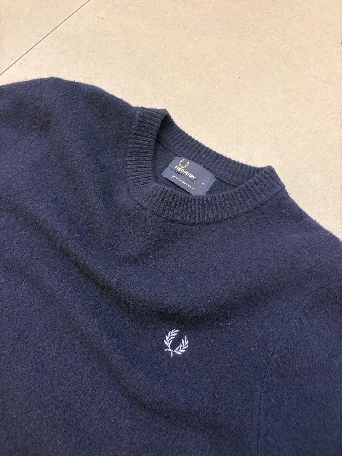 프레드페리 램스울 니트 롱슬리브  상품이미지6