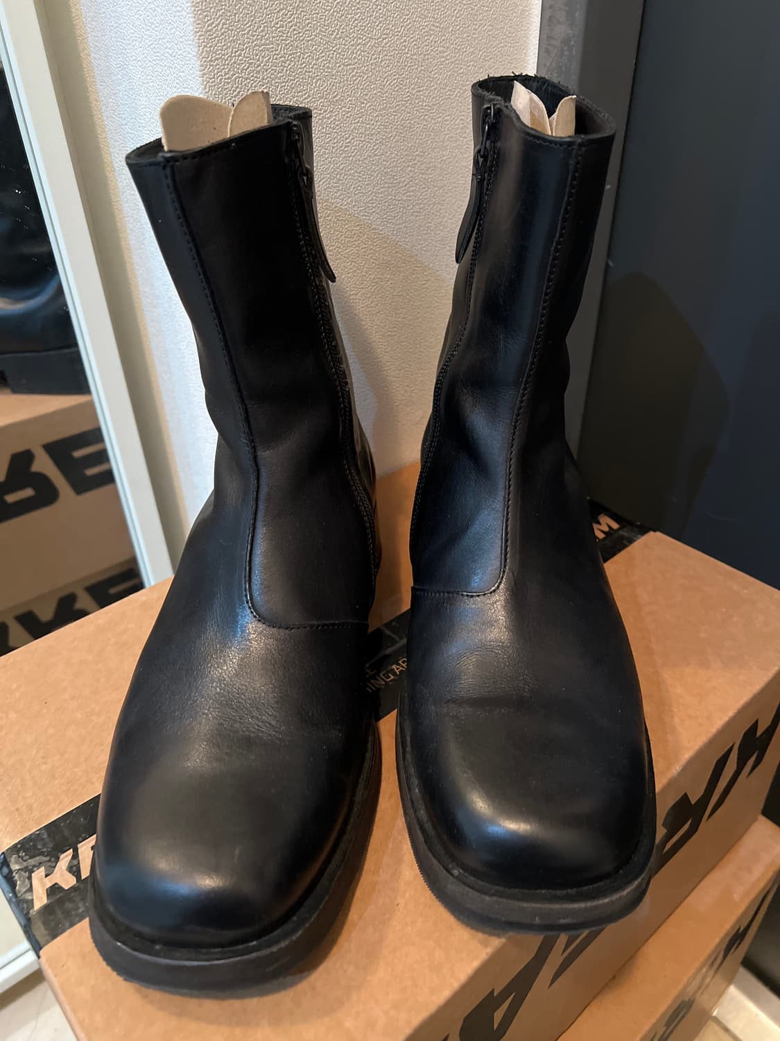 [41] 아워레가시 카미온 부츠 블랙 상품이미지2