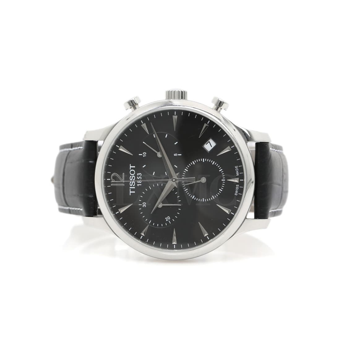 티쏘 트래디션 스틸 워치 가죽시계 T063617 상품이미지1