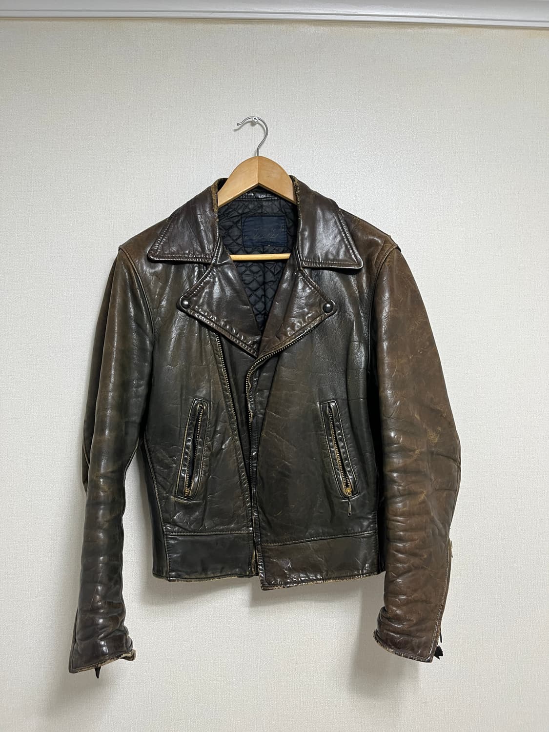 소가죽 라이더 자켓 상품이미지1