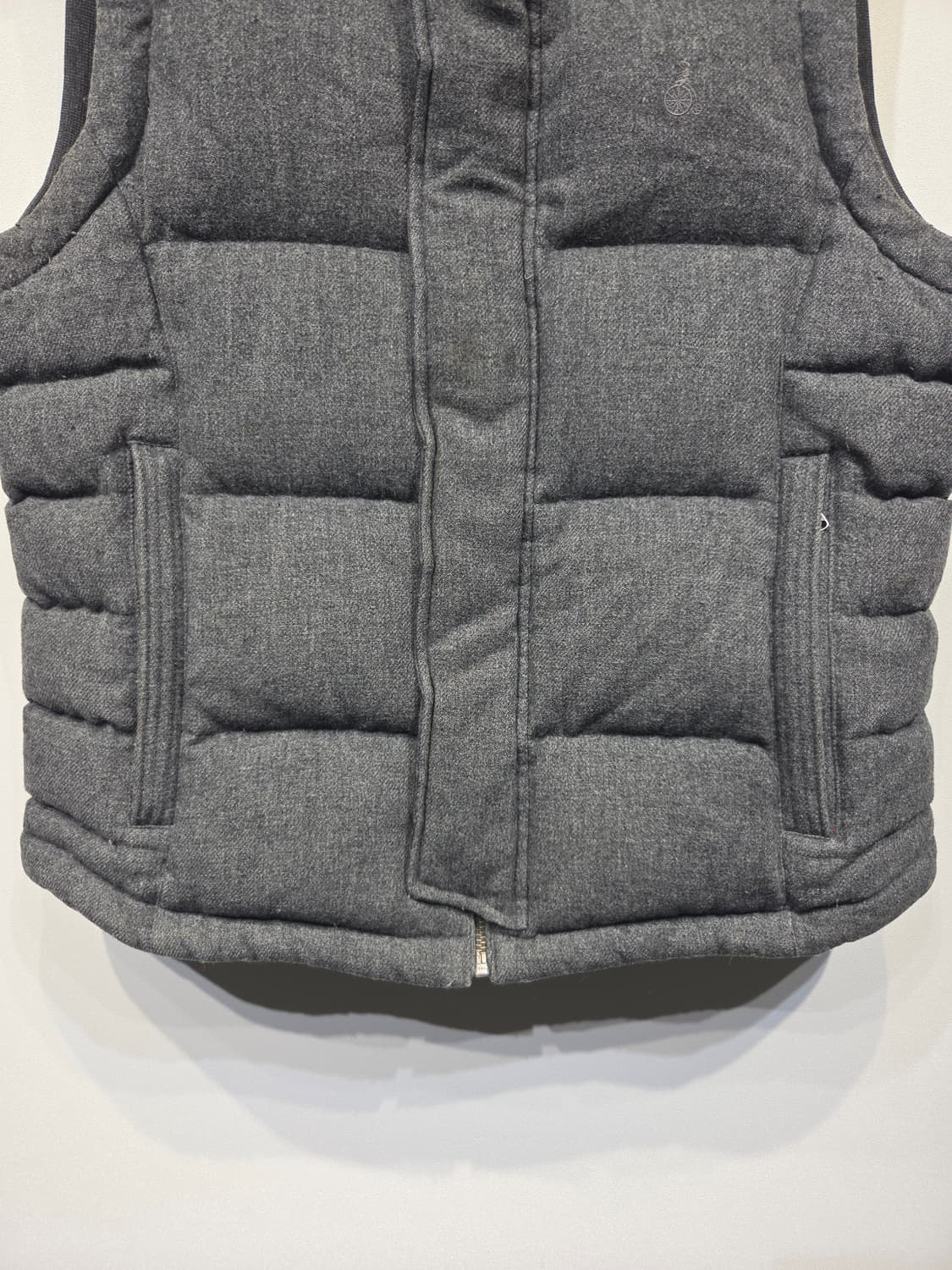 빈폴 맨즈 울혼방 덕다운 패딩 조끼 상품이미지4