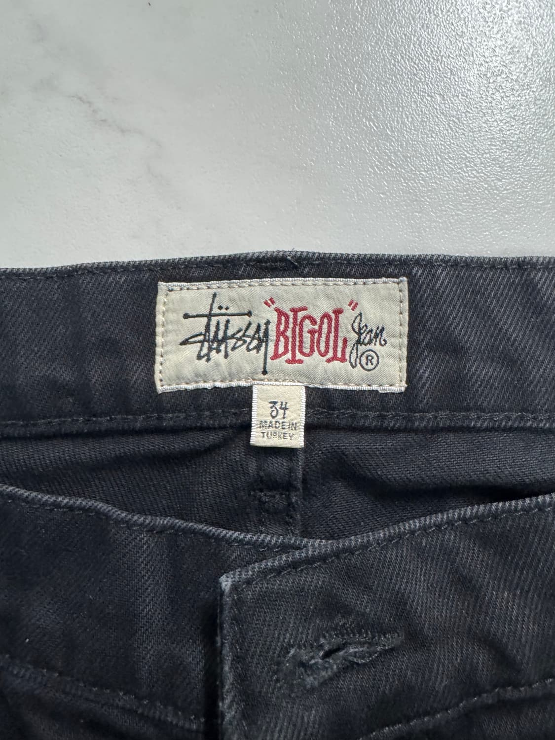 [34]스투시 빅 올 진 블랙 상품이미지5