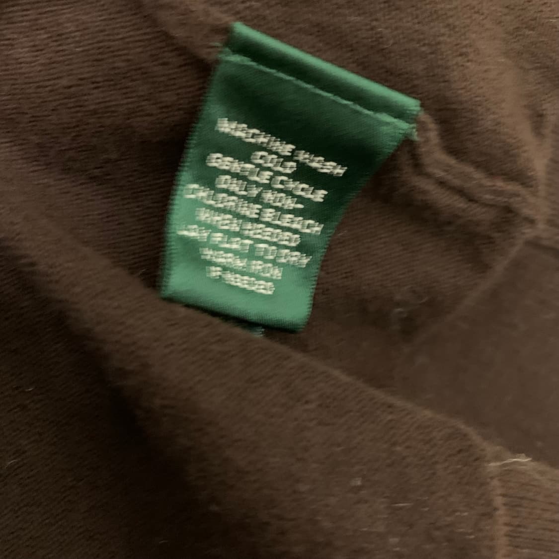 로렌 랄프로렌 빈티지 브라운 버튼 여성 가디건 L 상품이미지4