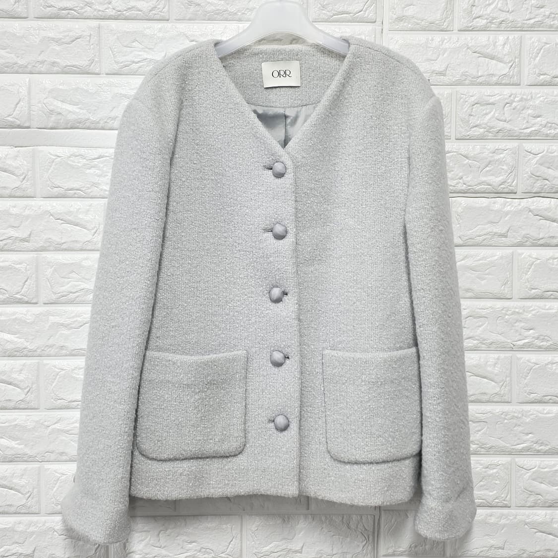 택포_ 오르 ORR 울혼방 트위드 자켓 S 상품이미지1