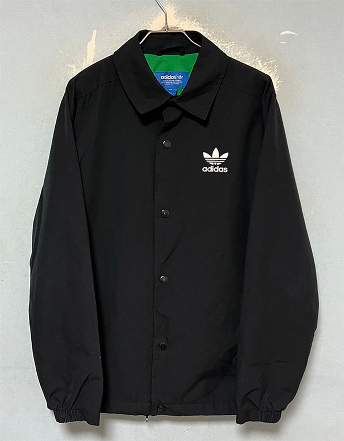 아디다스 K.O.N.Y 카이저 오브 뉴욕 코치자켓 블랙 춘추 L 100 상품이미지1
