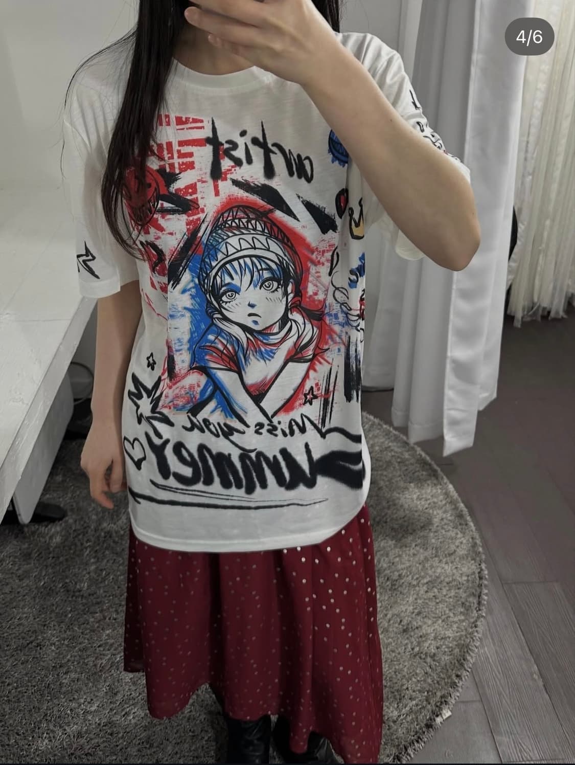 cartoon printing t-shirt  상품이미지3