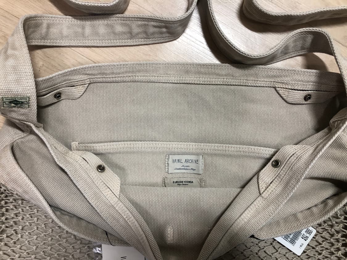 포터 바이닐 아카이브 캔버스 숄더백 상품이미지6