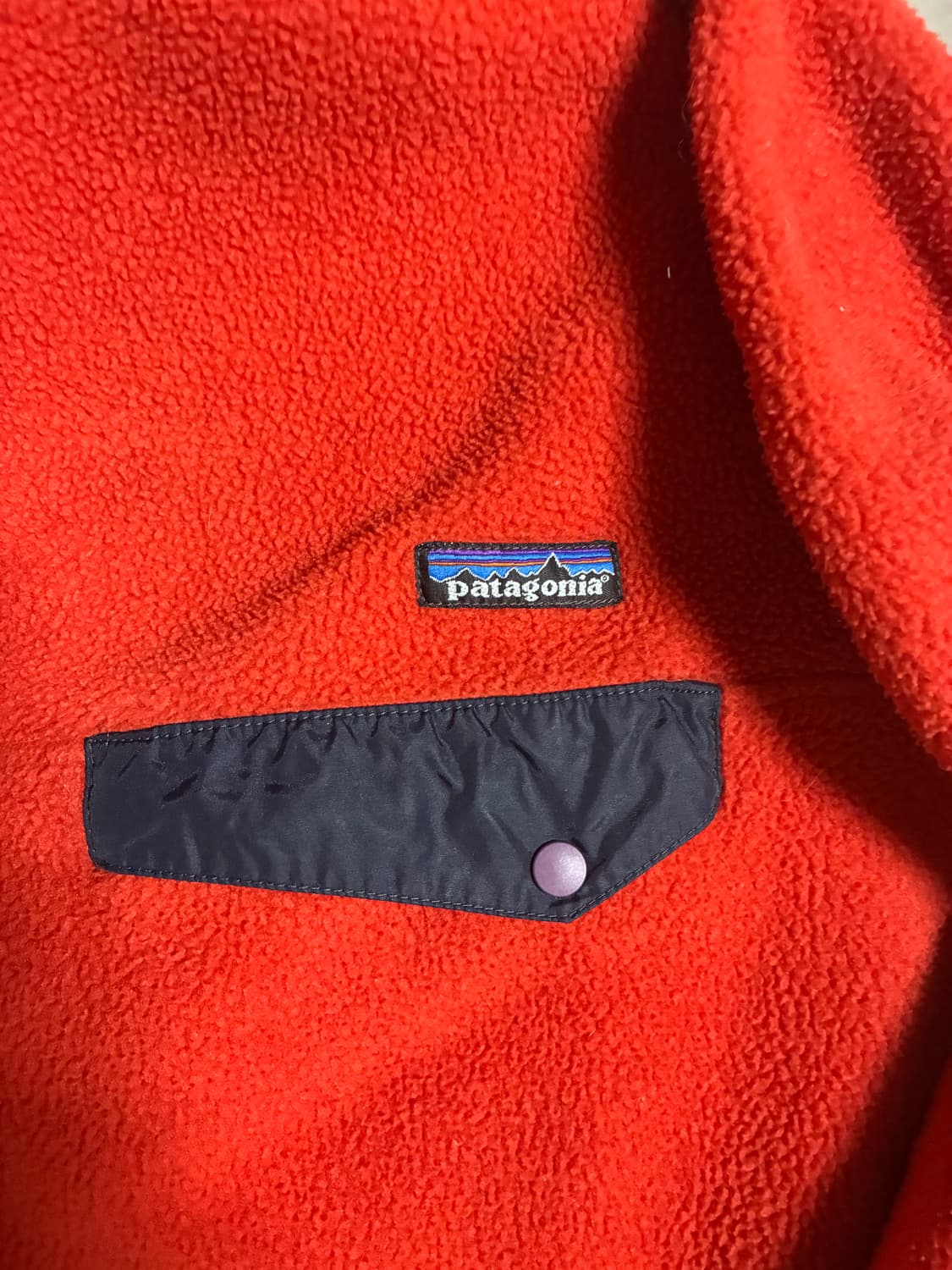 Patagonia synchilla snap t red size m 상품이미지2