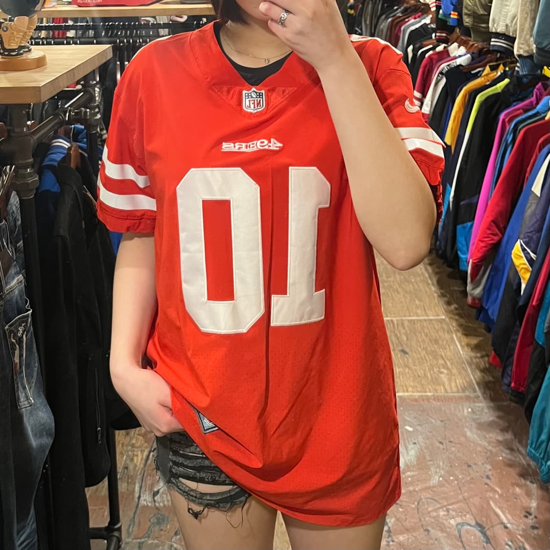 [HI] NFL 반팔 져지 레드 상품이미지1