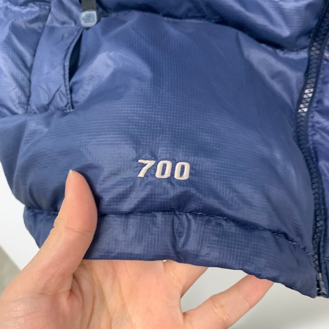 노스페이스 700 눕시 네이비 조끼 패딩 상품이미지6