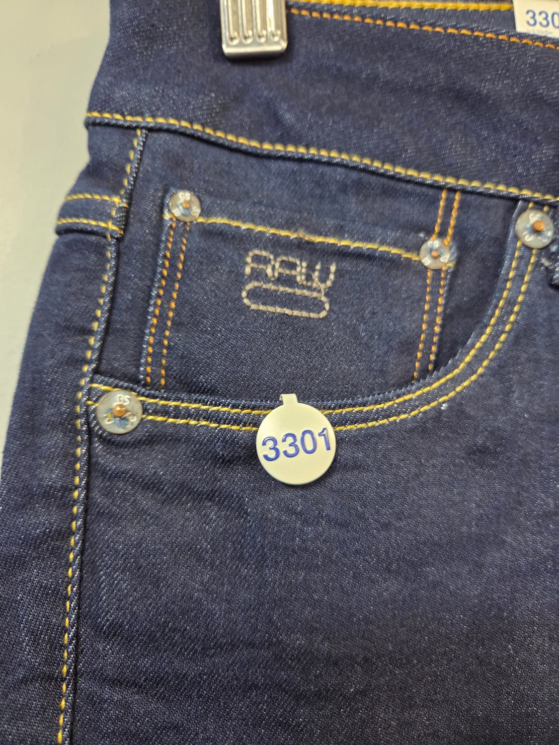 G-Star Raw 3301 데님 청바지(스판) 상품이미지3