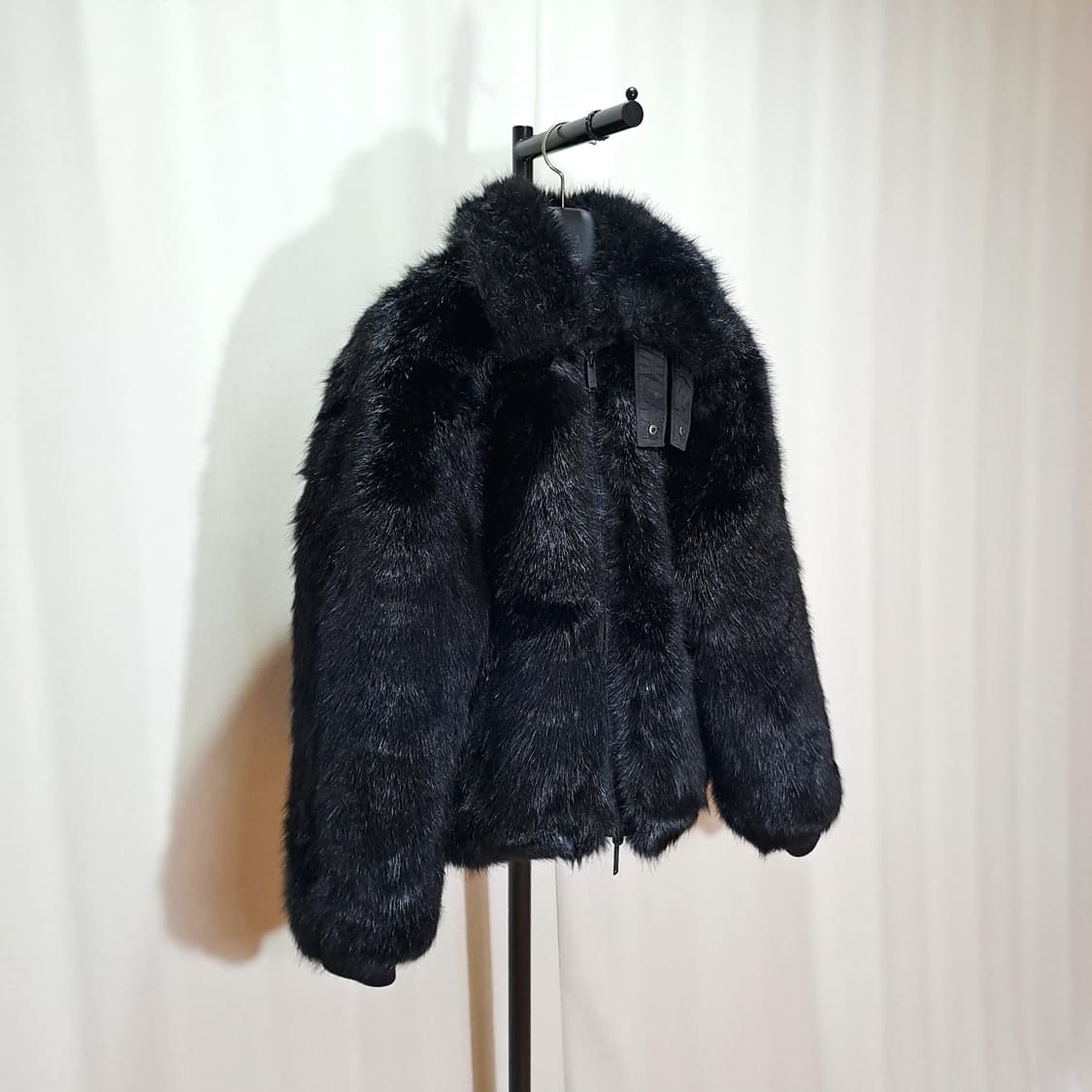 (택포) 나이키 x 앰부쉬 리버시블 포우 퍼 코트 블랙 M B93 상품이미지2