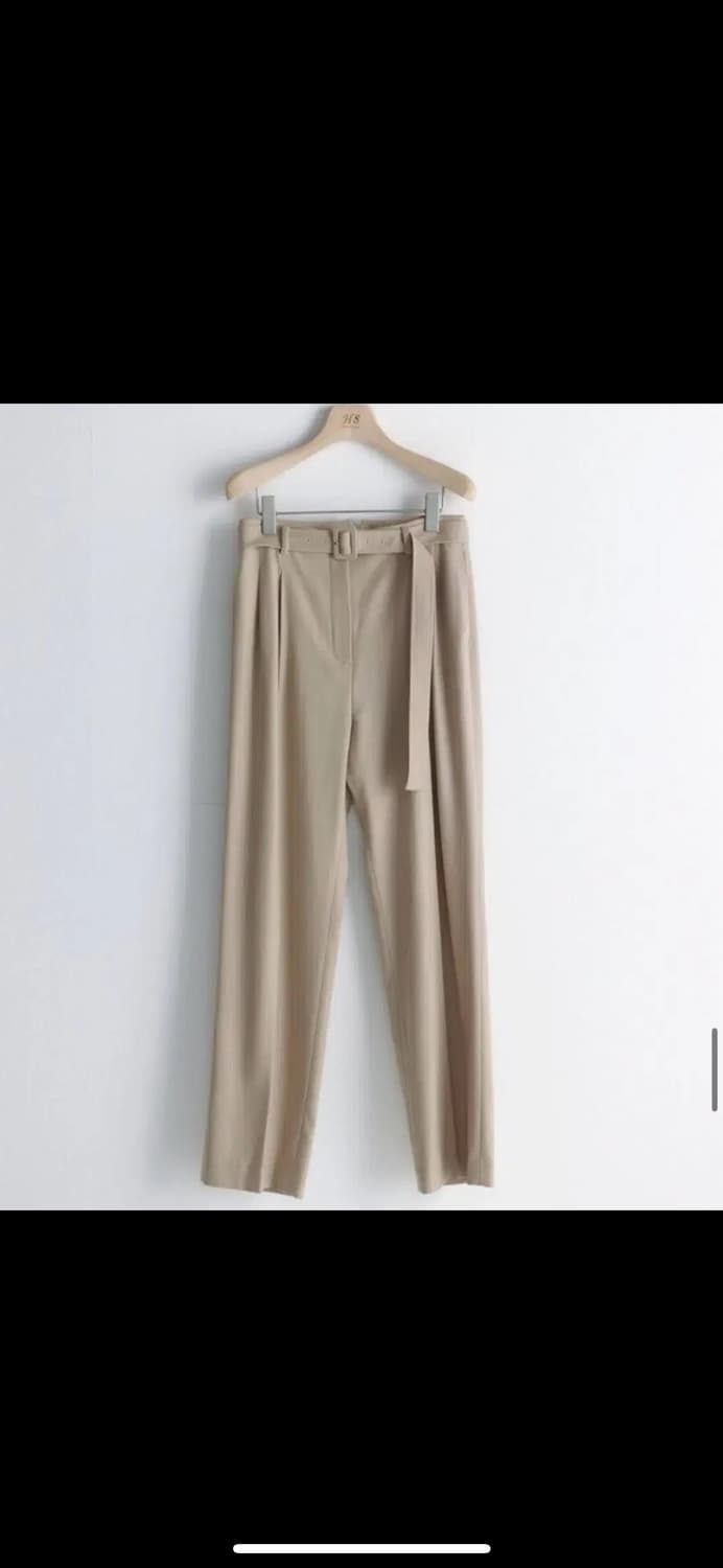 H8 플란넬 울팬츠 - 멜란지브라운, 베이지 M 상품이미지7