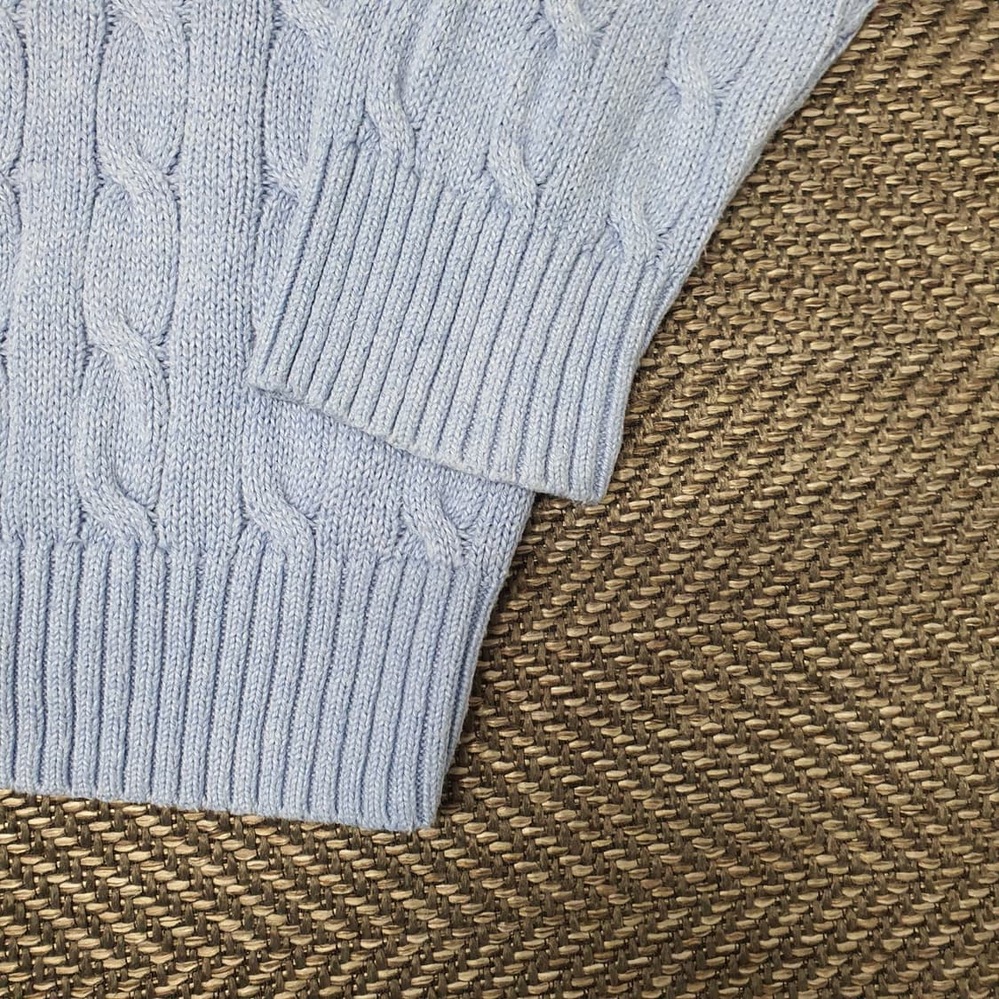 폴로 랄프로렌 케이블 면니트 남자110 상품이미지4