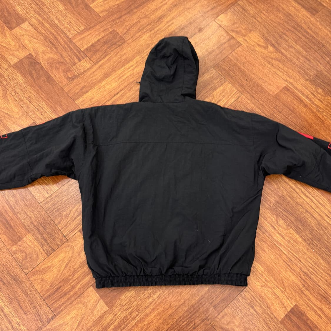 110(2XL~3XL) 아디다스 90s 올드스쿨 누빔 후드 자켓  상품이미지2