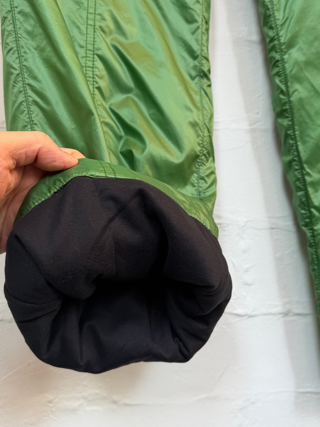 Chervo 쉐르보 나일론 패딩 팬츠 그린 IT44 상품이미지5