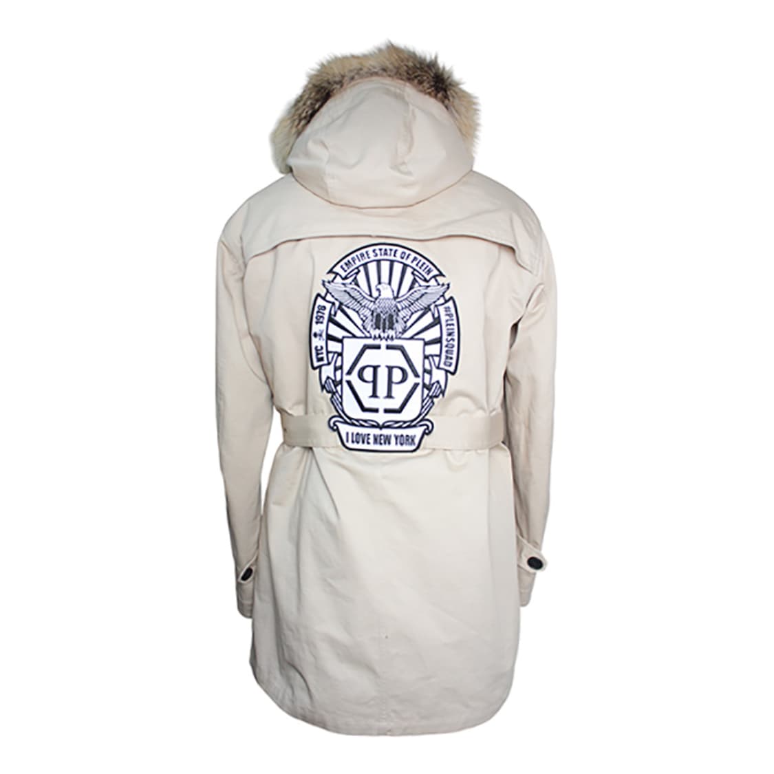 필립플레인 폭스 퍼 라이닝 남성 야상 코트 105 상품이미지3