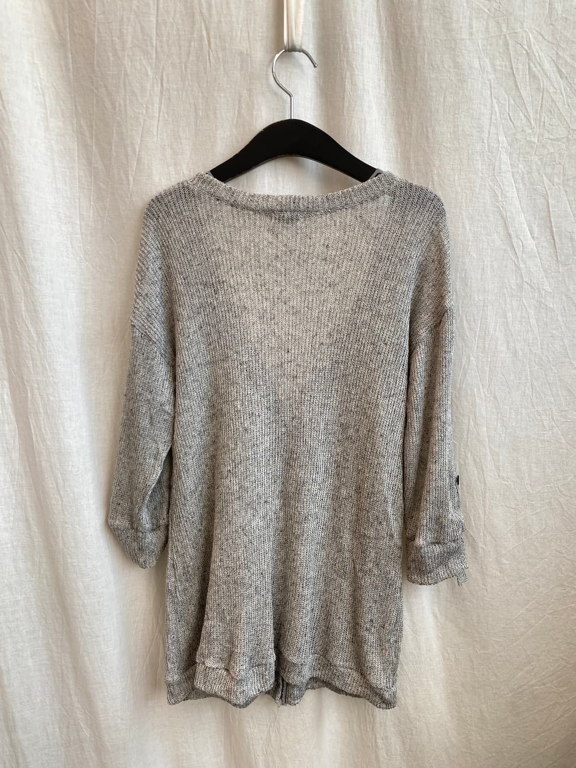 CIAOPANIC 린넨혼방 7부 가디건(M) 상품이미지8