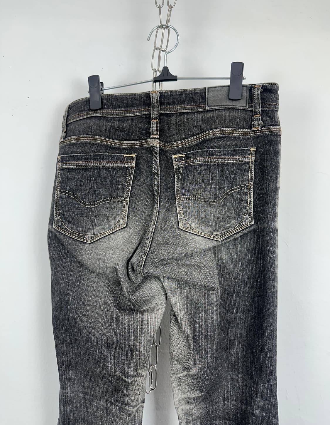 Flare Fade Lines Denim Washing Jeans  상품이미지9