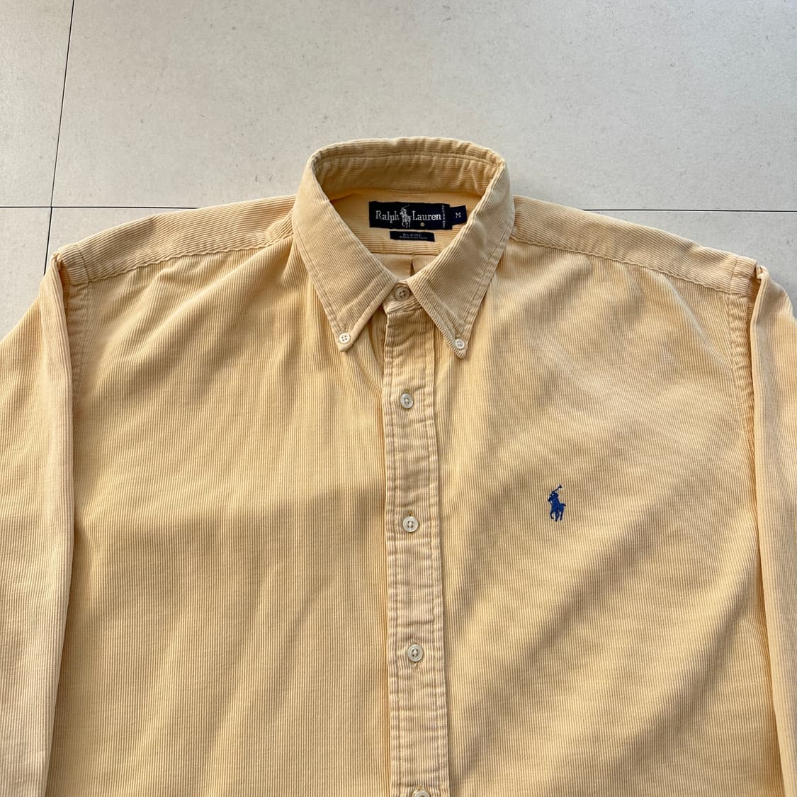 90s 폴로 랄프로렌 코듀로이 BLAIRE 셔츠 베이지 M  상품이미지2