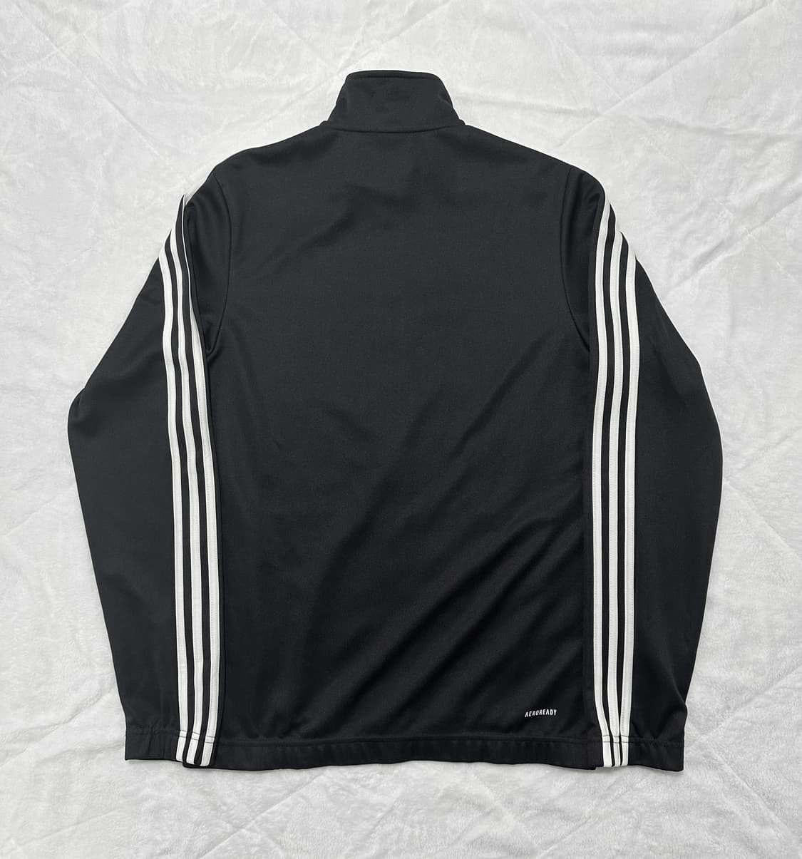 아디다스 3스트라이프 트랙탑 저지 (Black/White) 상품이미지5