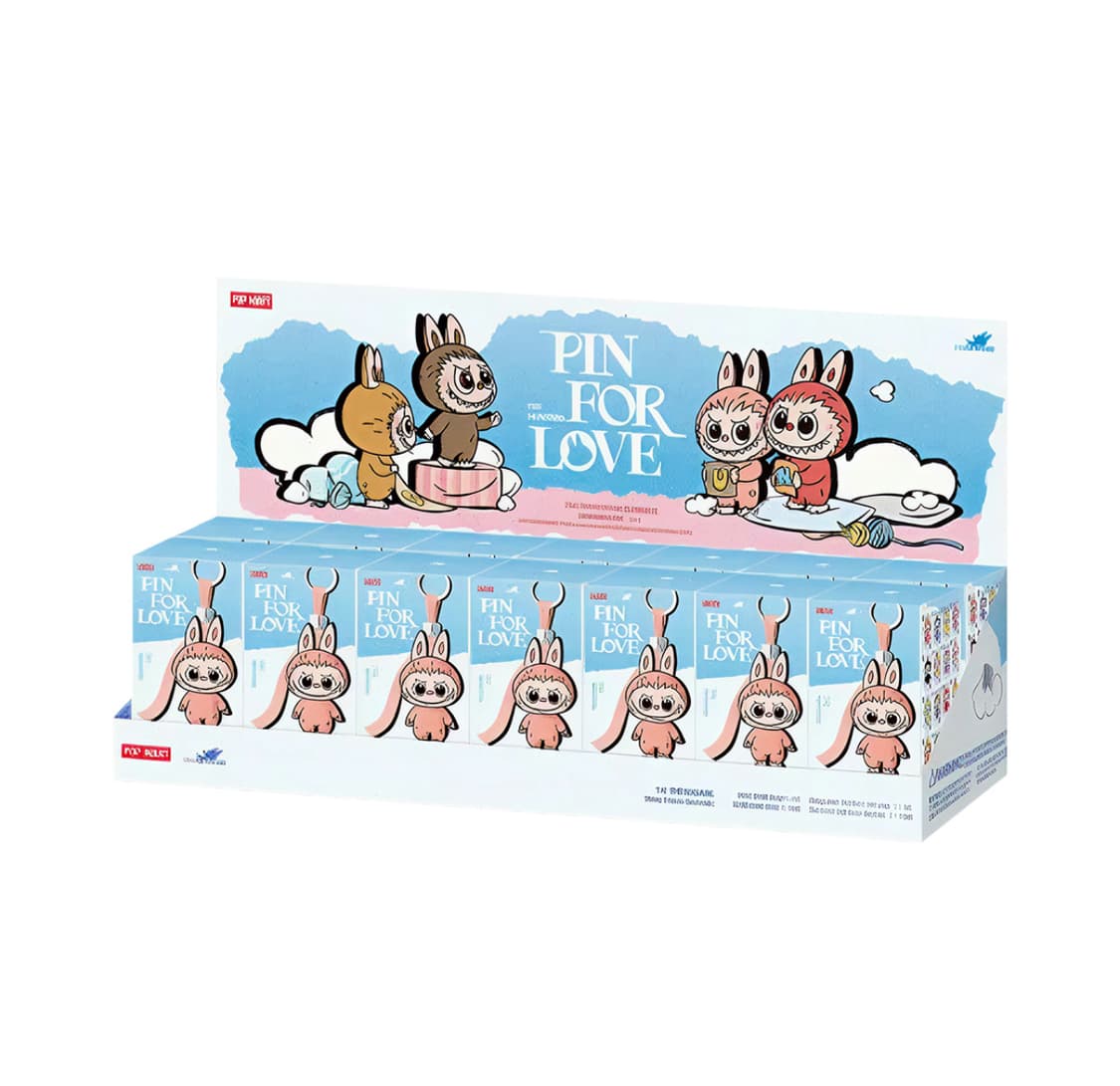 팝마트 라부부 pin for love 비밀번호 시리즈 키링 풀박스 미개봉 상품이미지1