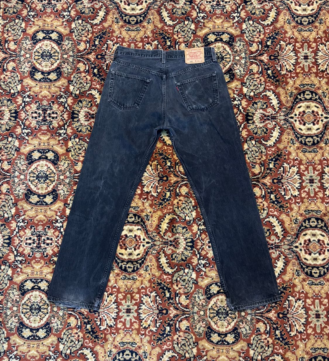 usa 빈티지 리바이스 501 블랙 데님 34(32~33추천) (537) 상품이미지2