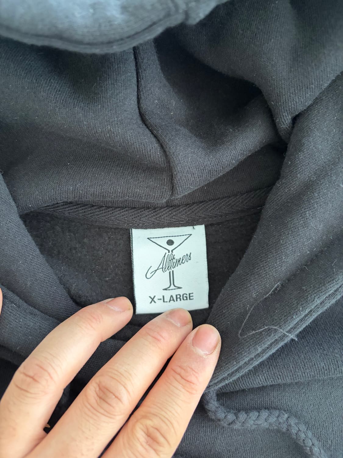 alltimers 레스링 후드 티 XL 상품이미지5