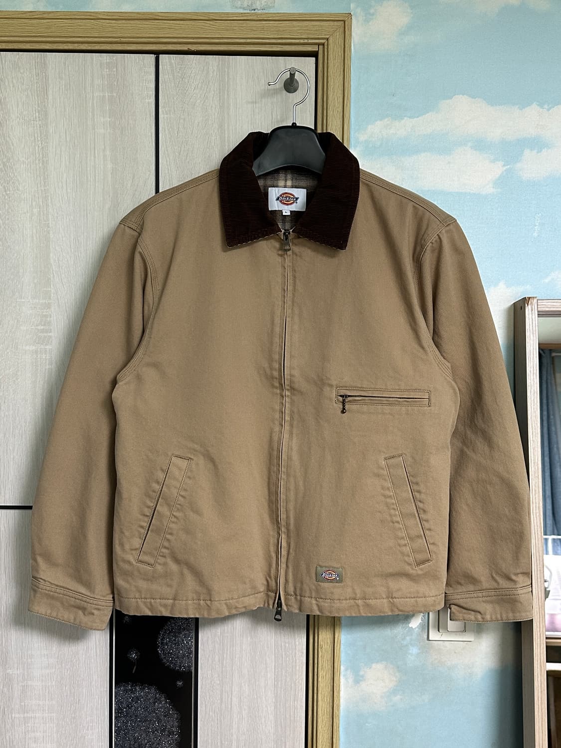 (L) 디키즈 트윌 워크 재킷 Khaki 상품이미지2