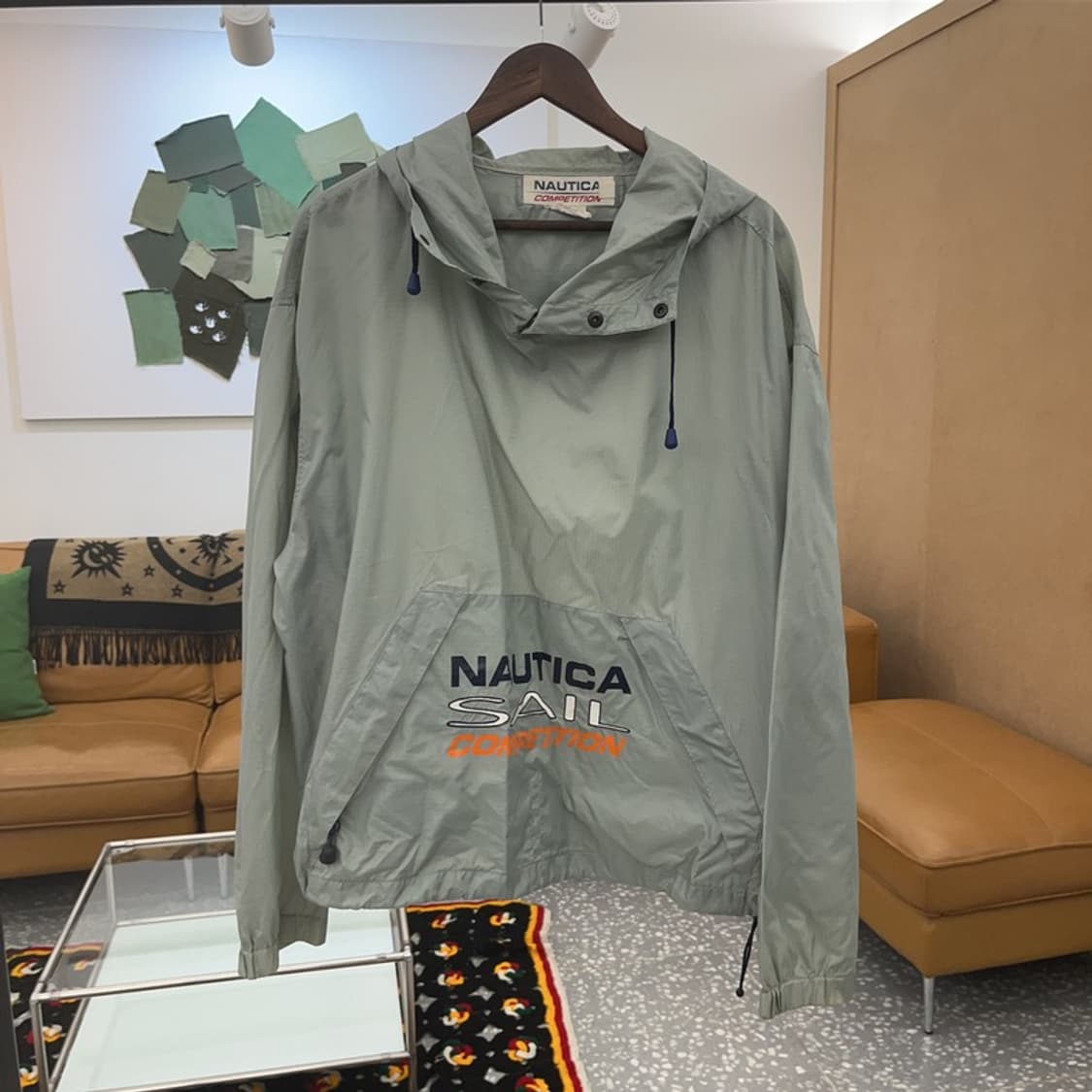 노티카 올드스쿨 빈티지 립스탑 바람막이 아노락 L C06560 상품이미지3