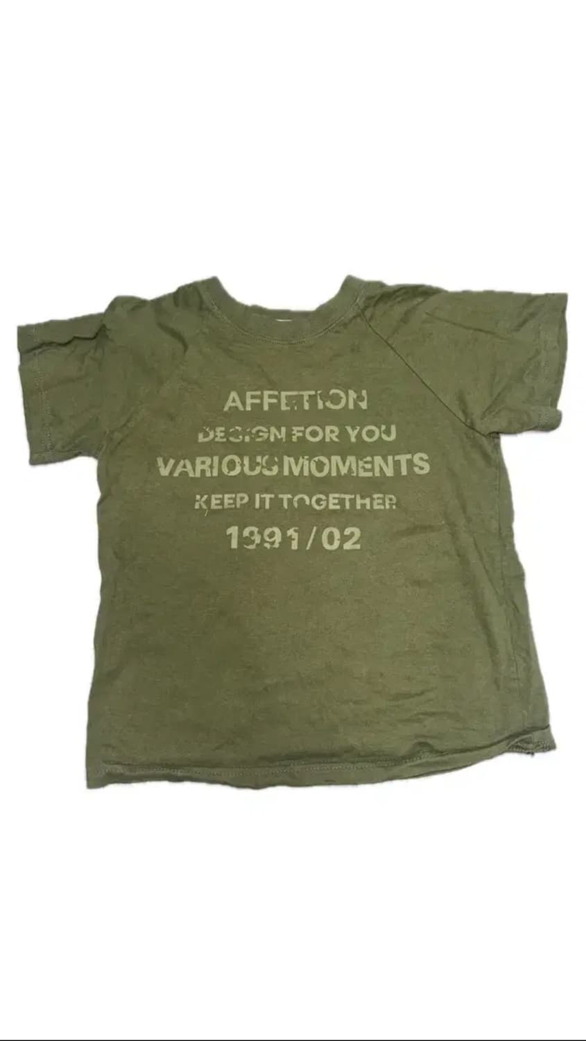 빈티지 슬림 반팔티 키비논 상품이미지1