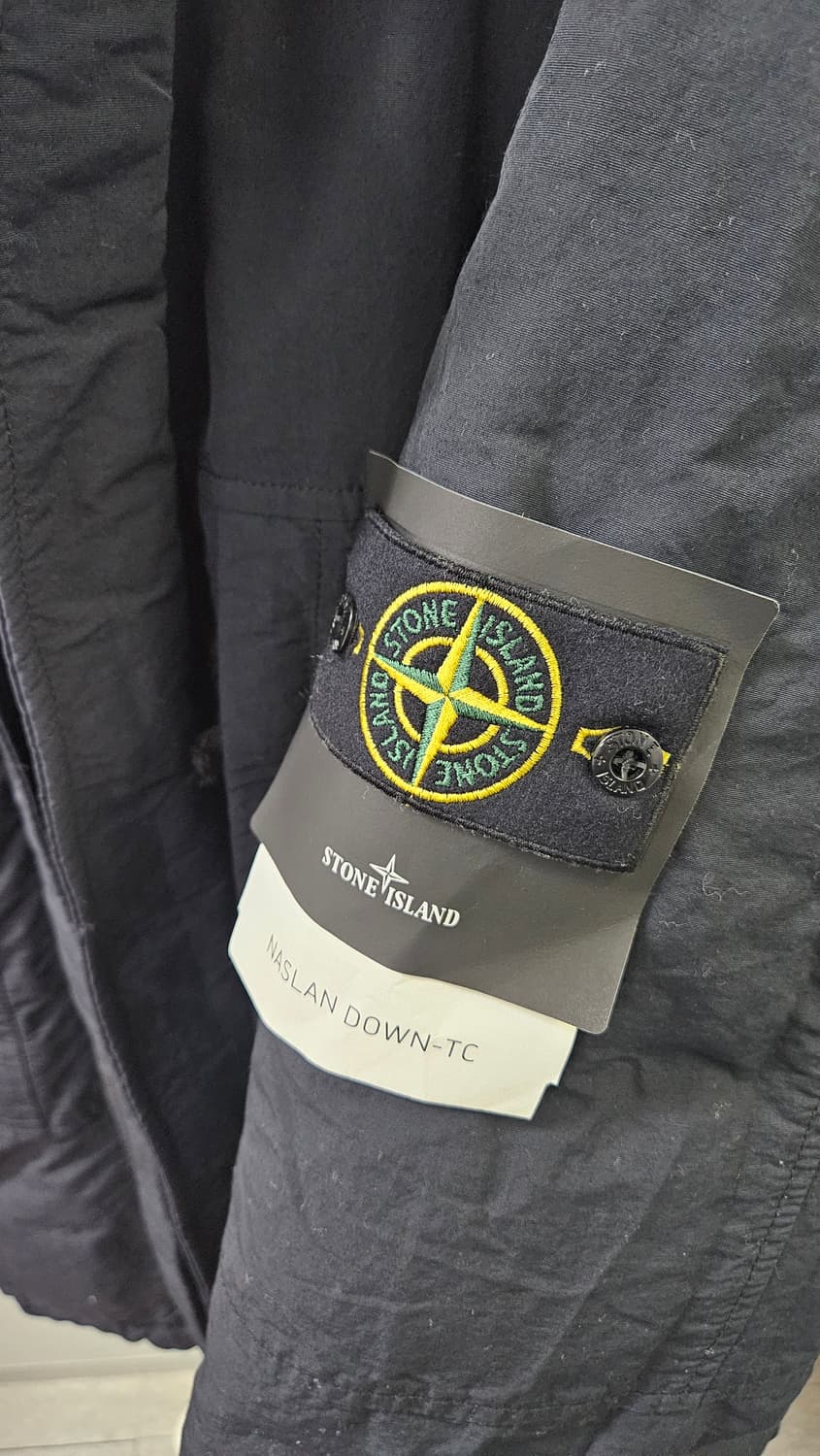 스톤아일랜드 나슬란TC 후드다운 패딩점퍼 블랙(L) 상품이미지3