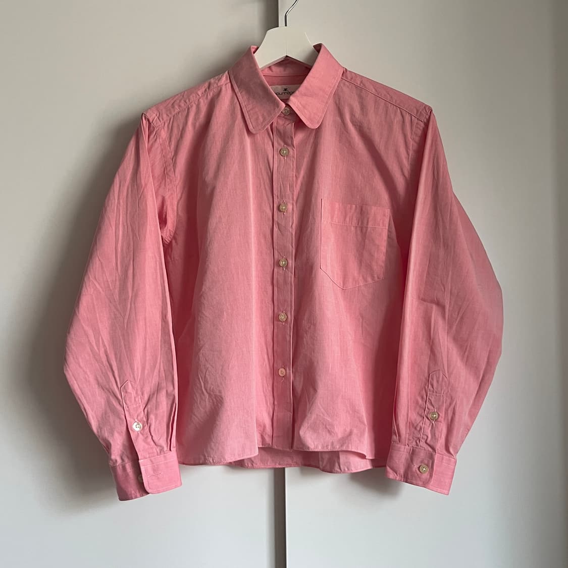 COURREGES 90's Peter Pan shirt 일본제 상품이미지3