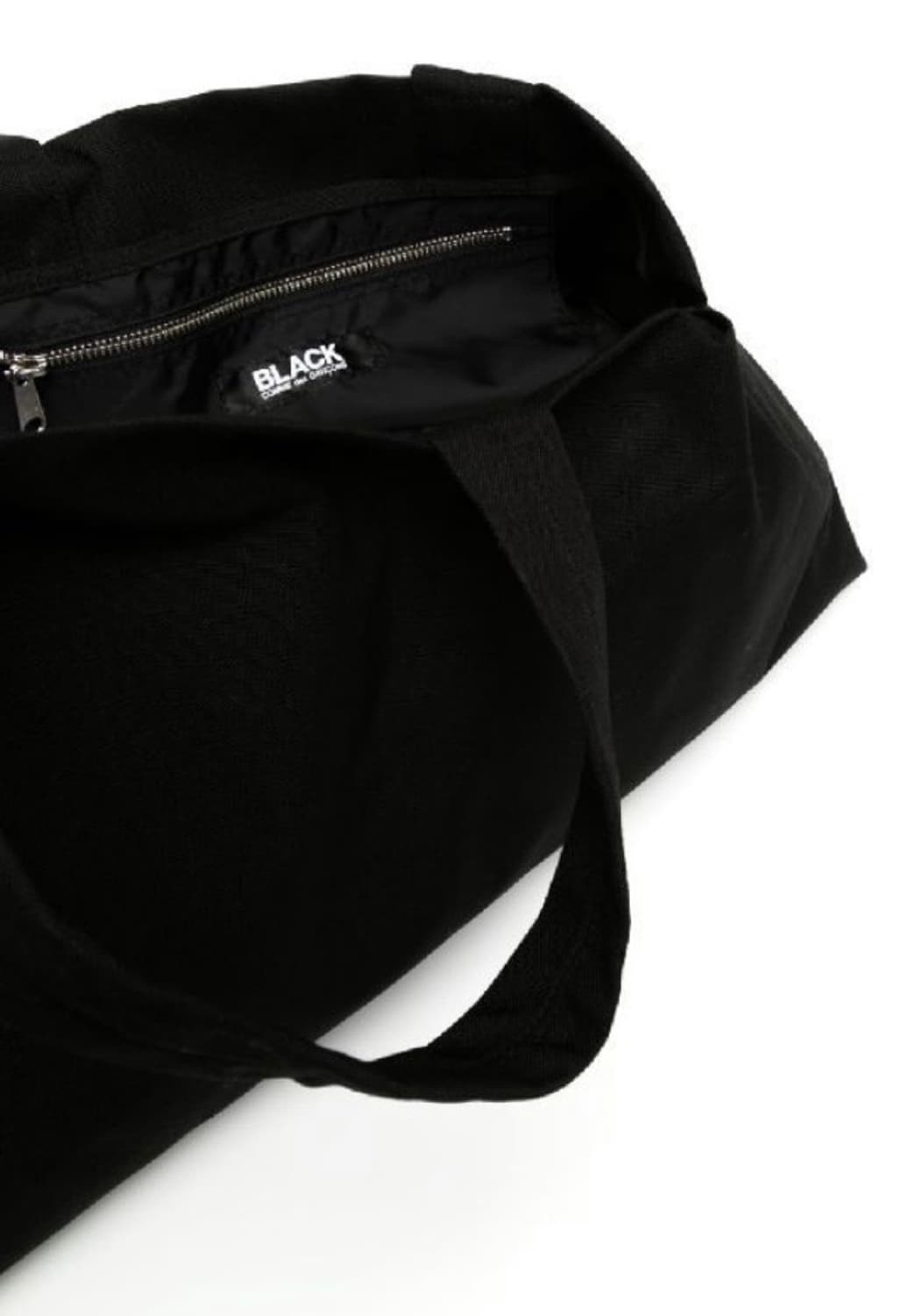 꼼데 가르송 블랙 나일론 토트백  상품이미지4