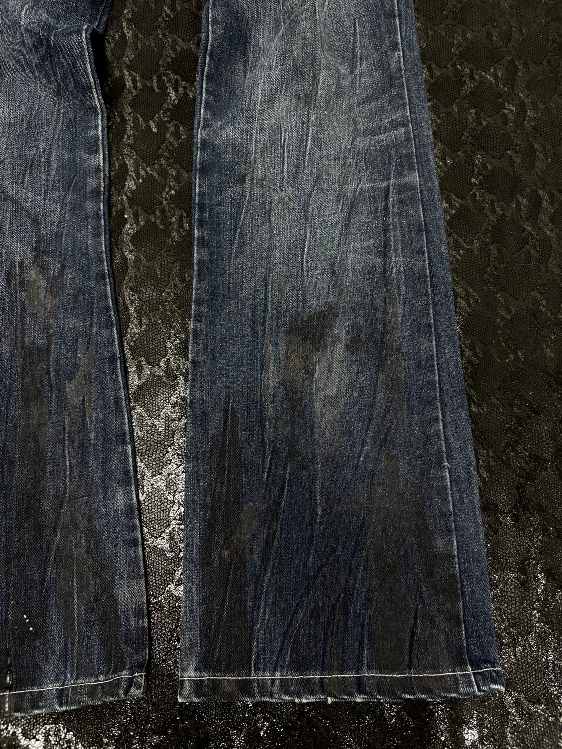 “Vintage” Y2K Dirty Washed Zipper Detail 상품이미지3