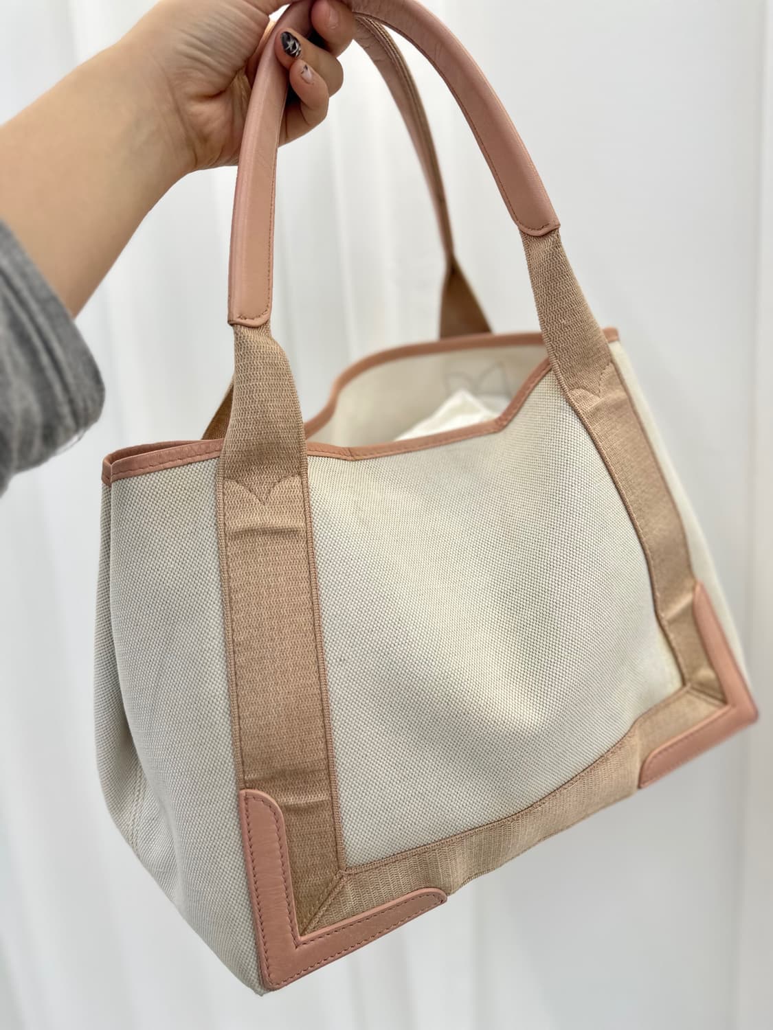 (빈티지) 발렌시아가 카바스 핑크S 상품이미지6