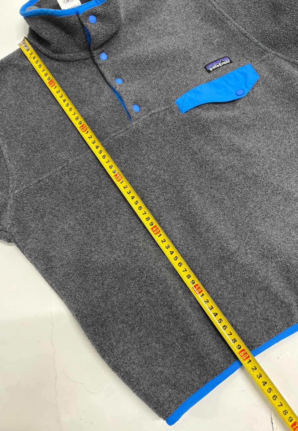 헤비모델)빈티지파타고니아 신칠라 스냅티 그레이 멘즈xs 상품이미지8