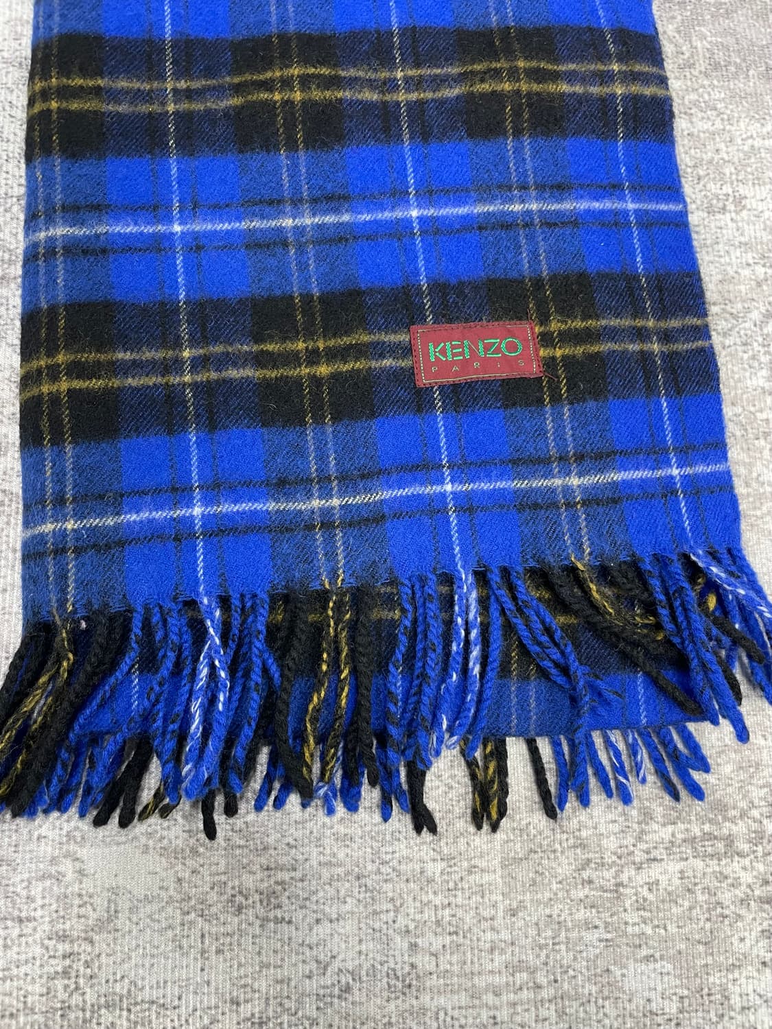 빈티지 겐조 울100%  목도리 상품이미지6